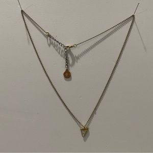 C. Wonder Rhinestone Shark Tooth Necklace